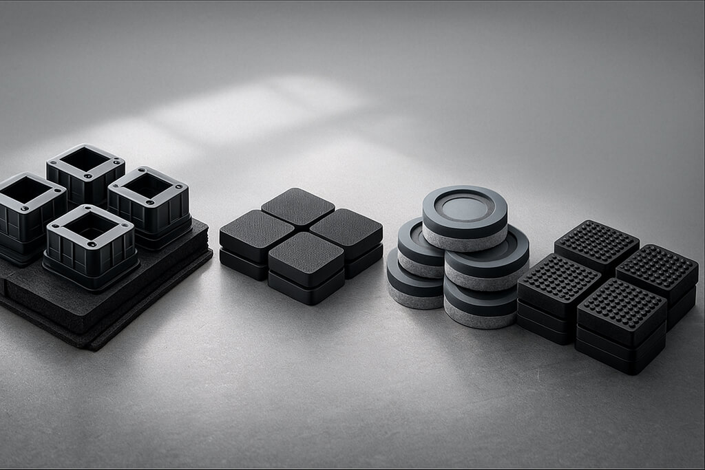 ドラム式にも対応した防振ゴム、かさ上げ台、マットなど、ユーザー評価の高い洗濯機用振動防止グッズの比較ランキング。