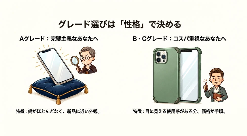 グレードは『性格』で選ぶのが、いちばん失敗しない