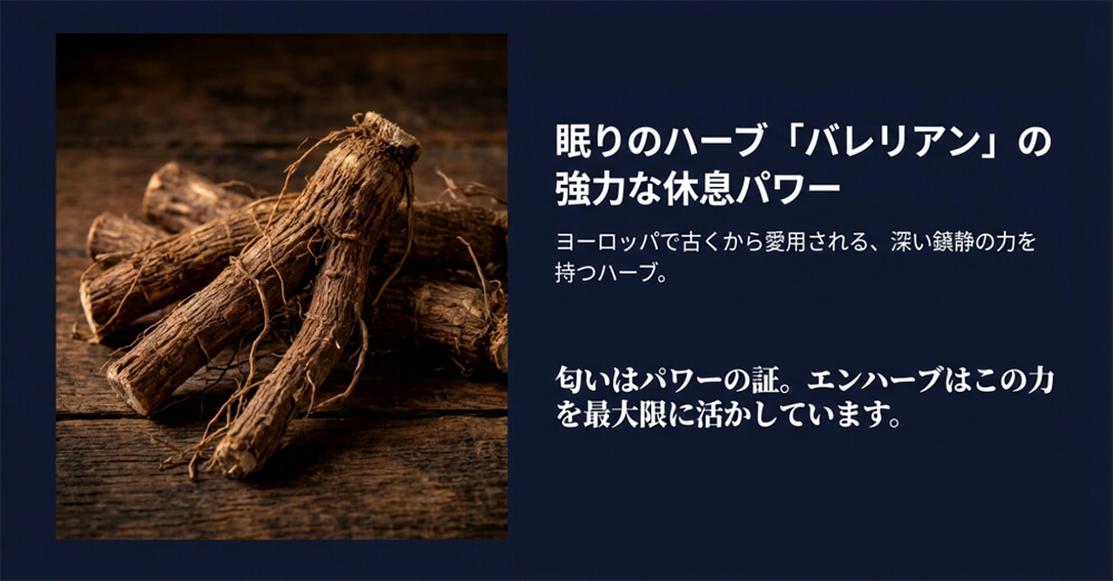 強い鎮静パワーを持つハーブ「バレリアン」のリラックス効果