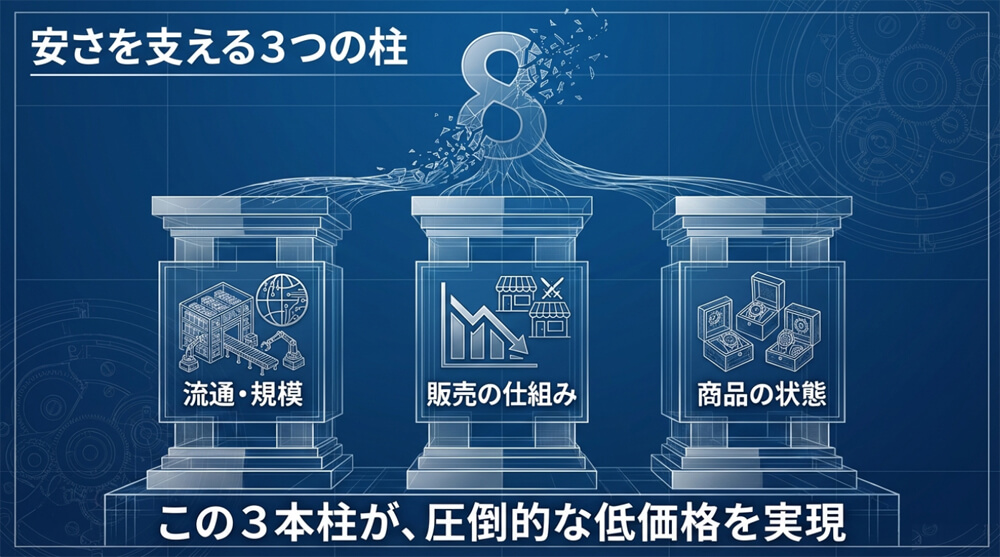 Amazonで時計がなぜあんなに安いのか？納得の理由８選